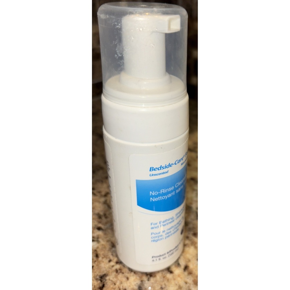 Coloplast Bedside-Care Foam, No‎ Rinse Cleanser, Unscented, 4.1oz, 67147, each